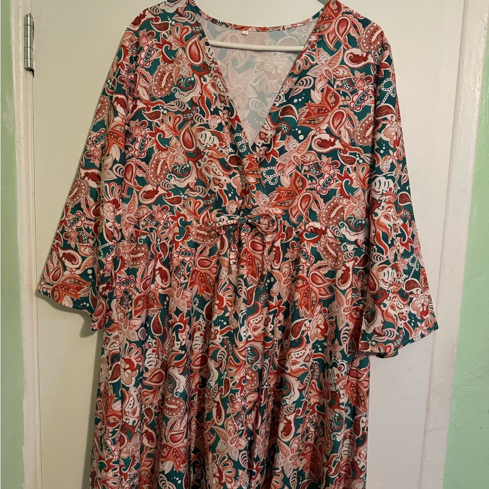3/4 Length Sleeve Dress